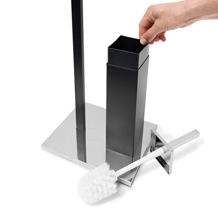 Set de toaleta negru mat