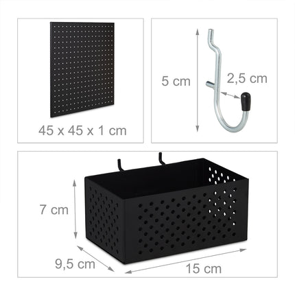 Suport scule de perete cu accesorii