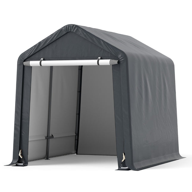 Magazin pentru scule, garaj pentru biciclete, magazie pentru scule, garaj pentru cort, cort garaj, cort depozitare 195 x 240 x 214 cm