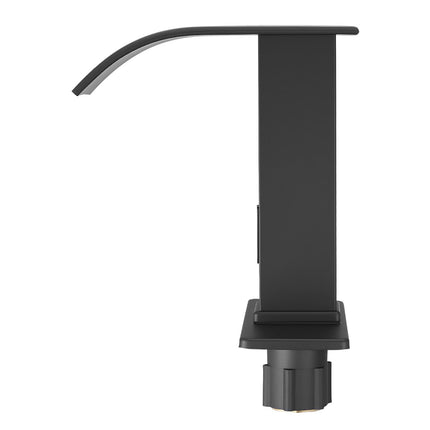 Touchless Bathroom Sink Faucet – Motion Sensor, Hot Cold, Matte Black