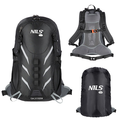 Rucsac Turist, Negru, Capacitate 20L