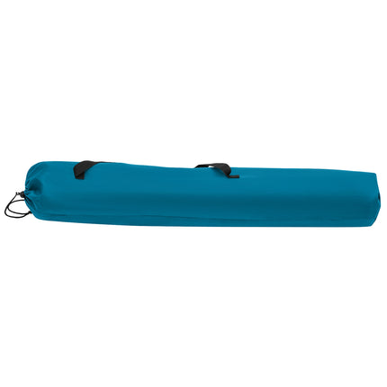 Scaun turistic, pliabil, albastru-gri, design compact