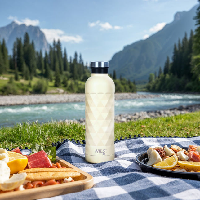 Sticla Tourist Apa 750ml, Bej