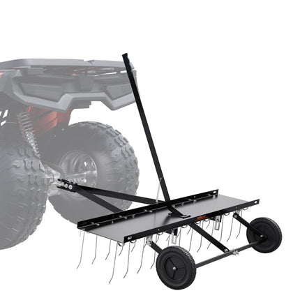 Tow-Behind Lawn Dethatcher, 48-Inch, 24 Spring Tines