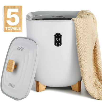 Towel Warmer Bucket, 25L, Auto Shut-Off, Fits 5 Towels