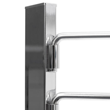 Towel hanger in chrome