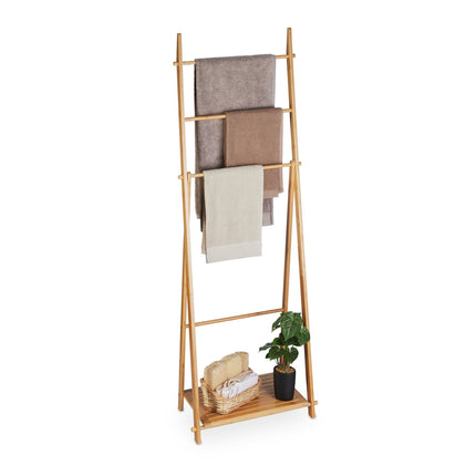 Towel rack Bamboo 4 Rods