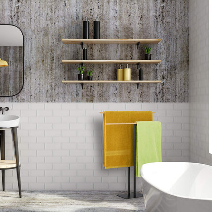 Suport pentru prosoape cu design T