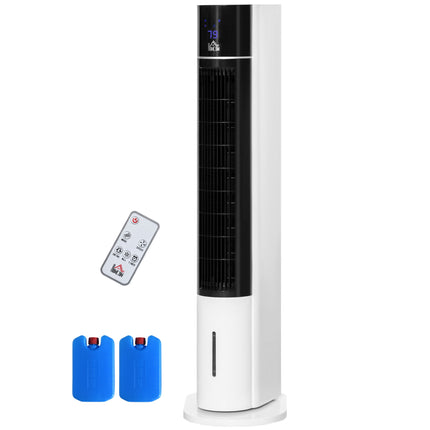 Ventilator turn cu umidificator și telecomandă, 3 moduri, temporizator