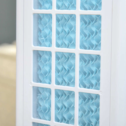 Ventilator turn cu umidificator și telecomandă, 3 moduri, temporizator