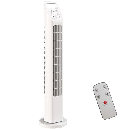 Ventilator turn cu telecomandă, 3 viteze, 3 moduri, temporizator