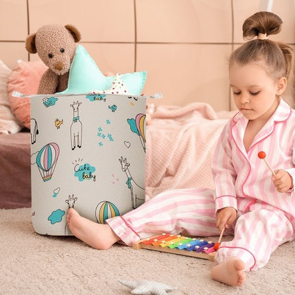 Toy basket - organizer Kruzzel 22013