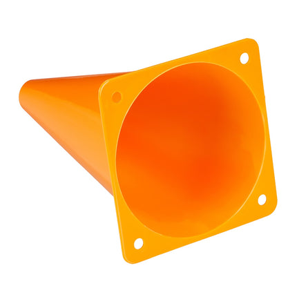 Traffic cone orange set at 16