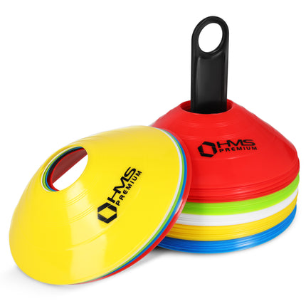 Conuri de antrenament, pachet de 50, plastic durabil