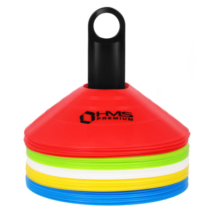 Conuri de antrenament, pachet de 50, plastic durabil