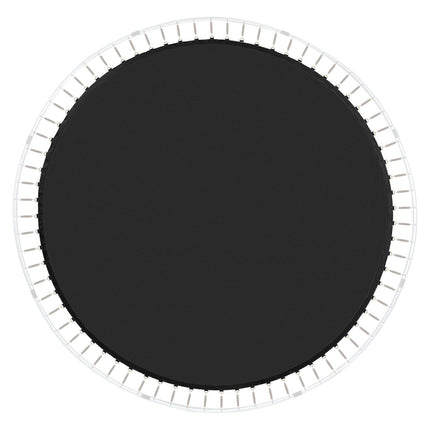 Trampoline Replacement Mat for 12 ft Round Frame, 72 V-Rings, 5.5 in Springs