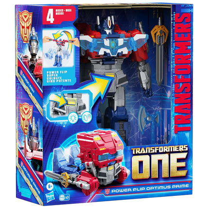 Transformers Mv8 Figurină Power Flip Optimus Prime 25 Cm