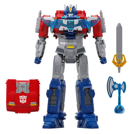 Transformers Mv8 Figurină Power Flip Optimus Prime 25 Cm