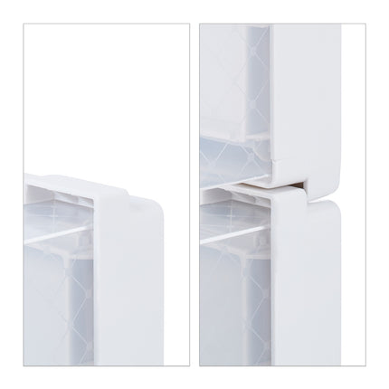 Cutii transparente pentru pantofi, set de 6