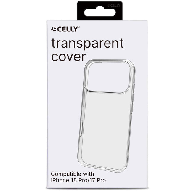 Husă transparentă TPU pentru iPhone 18/17 Pro