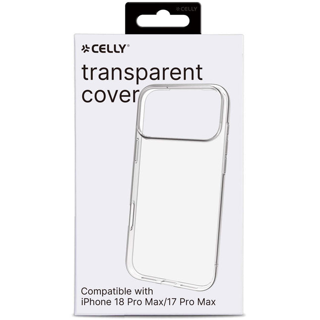 Husă transparentă TPU pentru iPhone 18/17 Pro Max