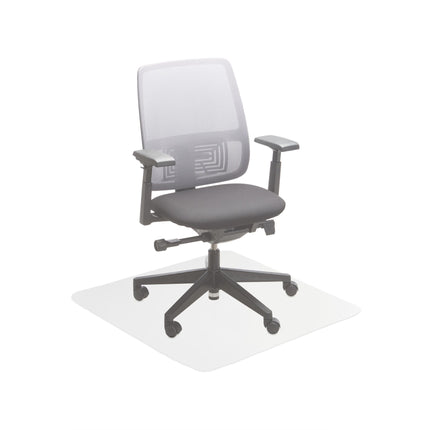 Scaun de birou transparent pentru podea