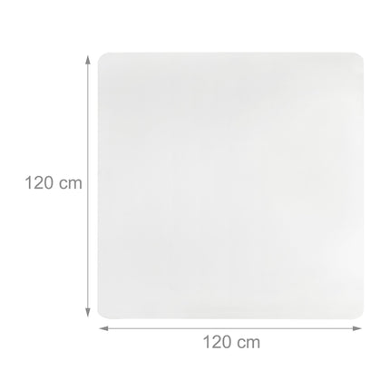 Scaun de birou transparent pentru podea