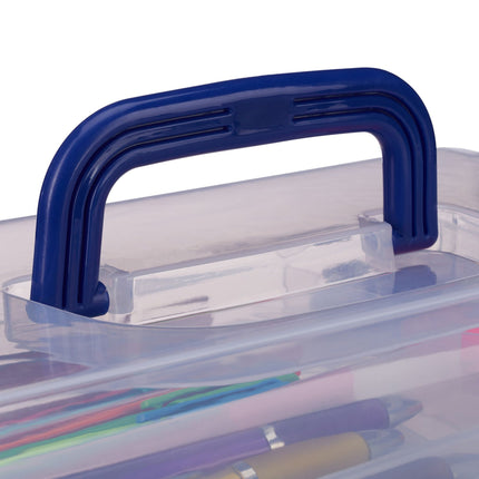 Cutie din plastic transparent