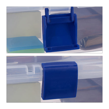 Cutie din plastic transparent
