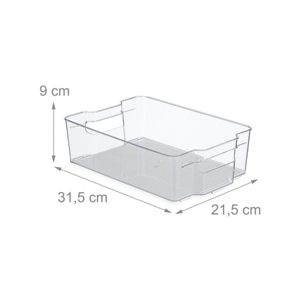 Suport frigider transparent