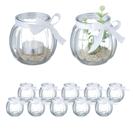 Set de 12 lămpi transparente de vânt