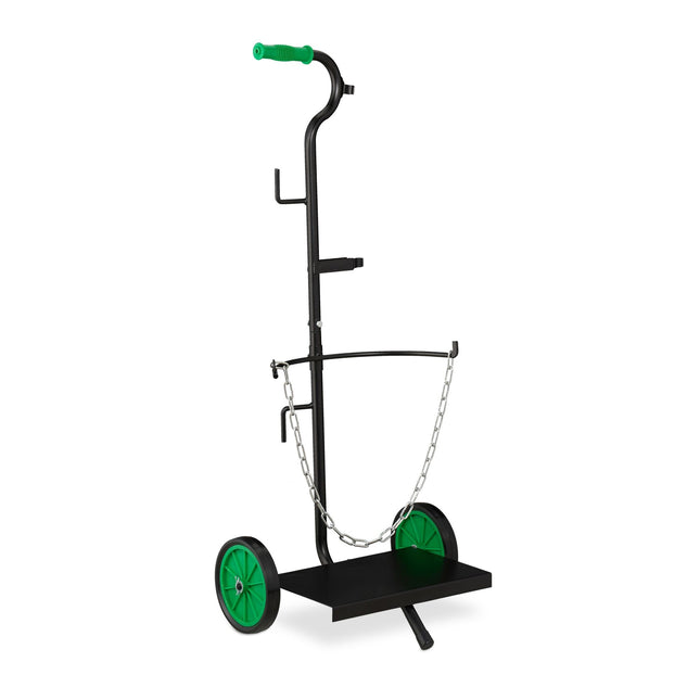 Carucior de transport pentru butelie de gaz