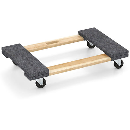 Cărucior de transport cu 4 roți universale și cărucior robust cu platformă cu o capacitate de încărcare de 450 kg