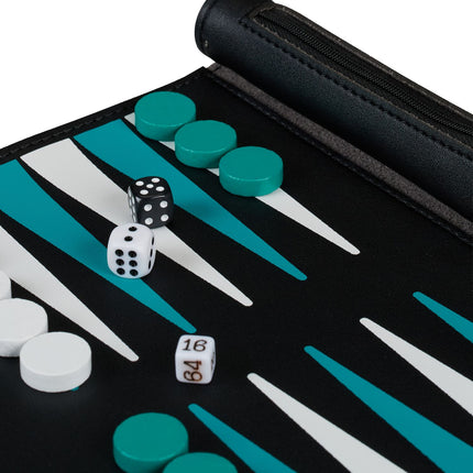Set de table de călătorie, aspect piele roll-up