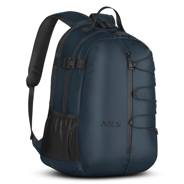 Rucsac de călătorie, compartiment pentru laptop din PU de 20L, albastru