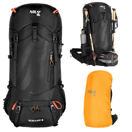Rucsac de călătorie 65L, ușor și durabil
