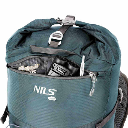 Rucsac de voiaj, verde, capacitate 40L