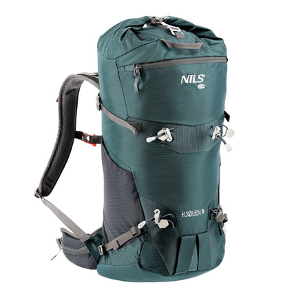 Rucsac de voiaj, verde, capacitate 40L