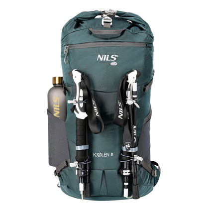 Rucsac de voiaj, verde, capacitate 40L