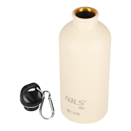 Sticlă de călătorie 550 ml Bej – Design rezistent la scurgeri