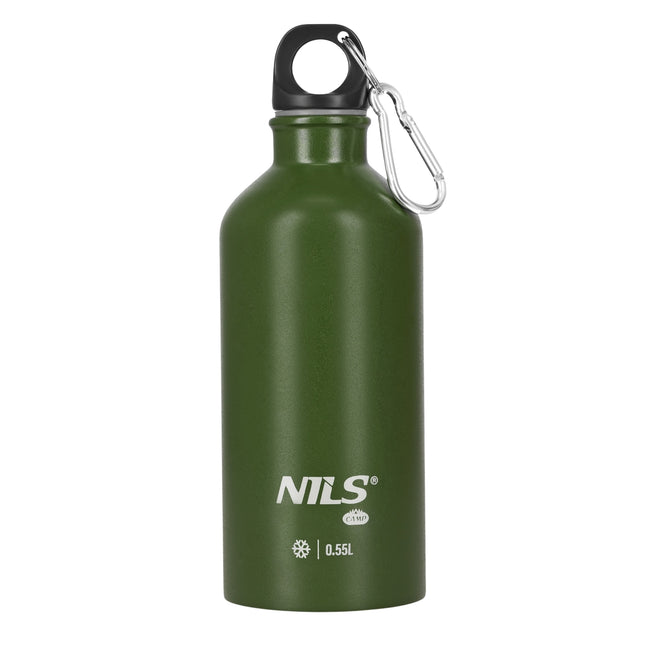 Sticlă de călătorie 550 ml, verde, rezistentă la scurgeri