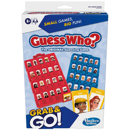 Joc de călătorie Guess Who - portabil, distractiv pentru toate vârstele
