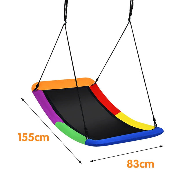 Tree Swing for Kids, Adjustable 83 x 155 cm, Colorful
