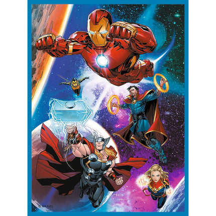 Trefl Set puzzle Avengers 30+48+M24
