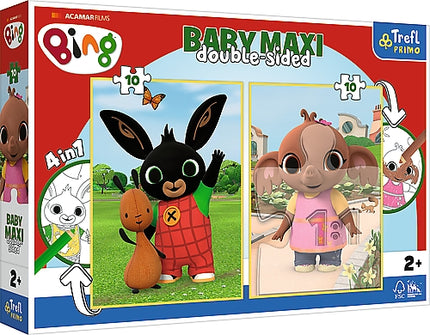 Trefl Bing Baby Maxi Puzzle, 10x2 bucăți