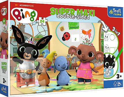 Trefl Bing Super Maxi Puzzle, 24 buc