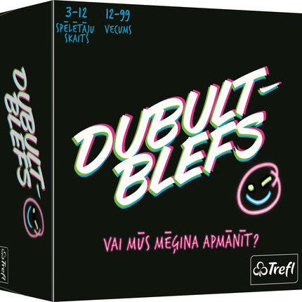 Joc de societate Trefl Double Bluff (în limba letonă)