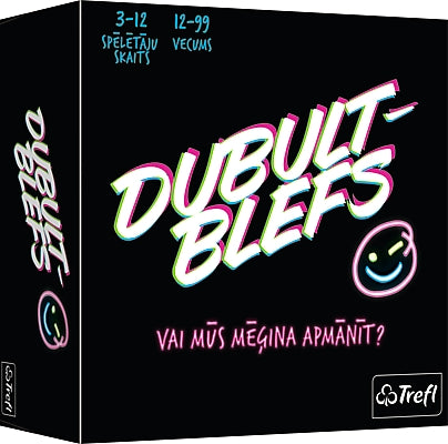 Joc de societate Trefl Double Bluff (în limba letonă)