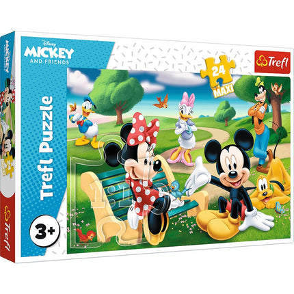 Trefl Puzzle Maxi Disney Mickey Mouse, 24 piese