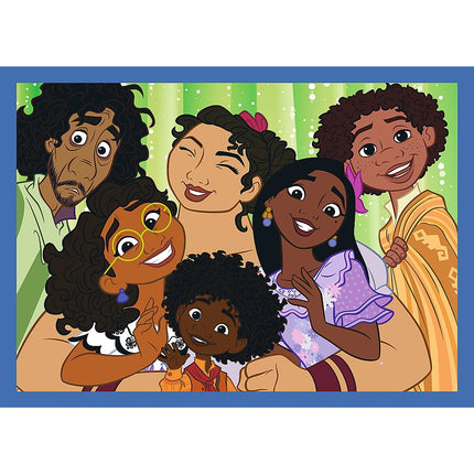 Trefl Disney Puzzle 4 în 1 Set Disney 100, 35 48 54 70 buc
